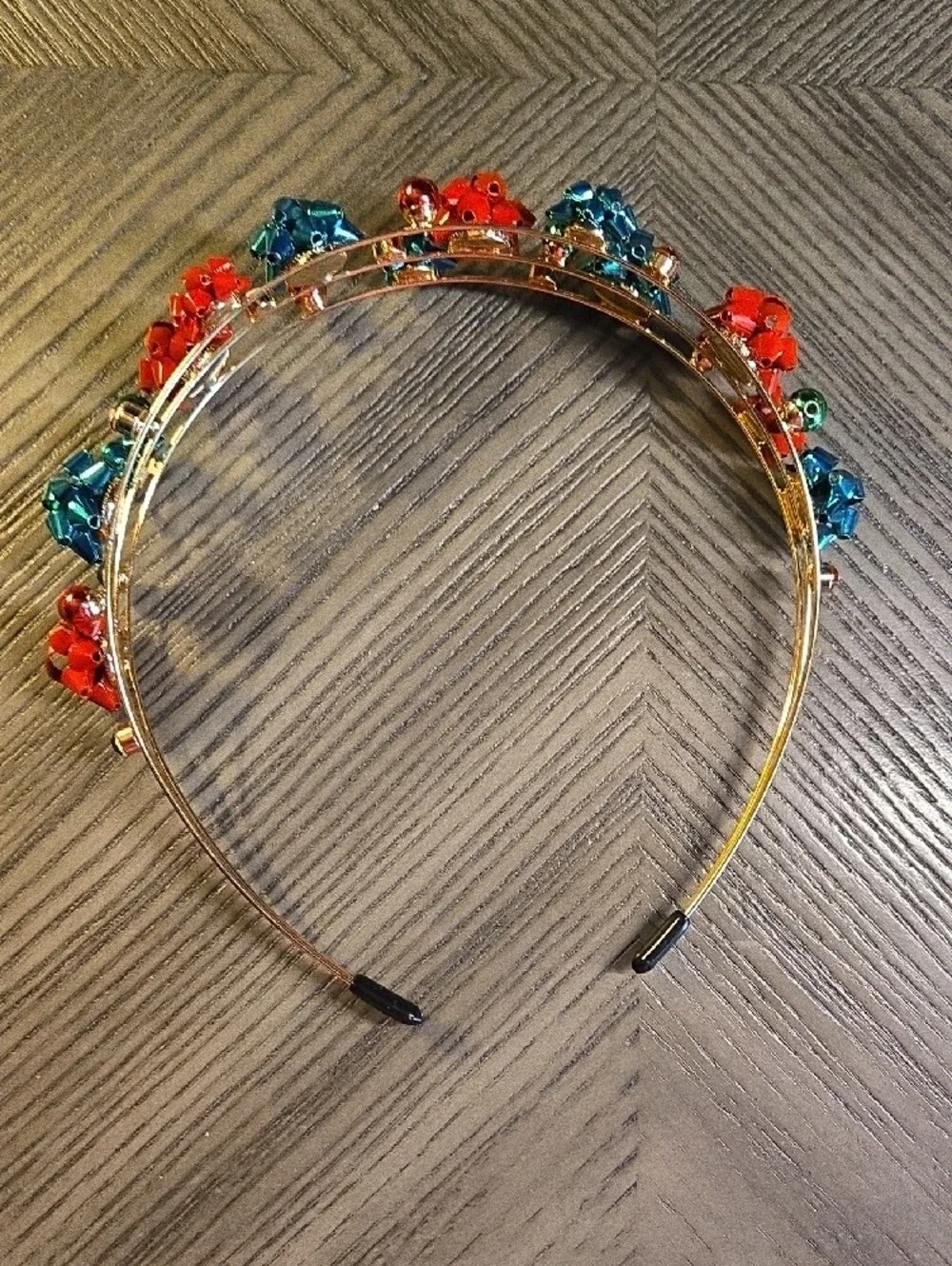 Festive Red & Blue Decorative Headband - Girl's Woman'sAccessory